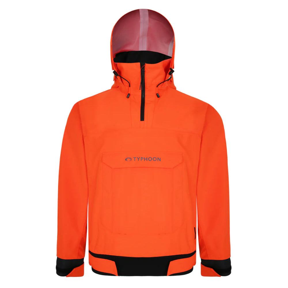 Typhoon Unisex Renvyle Hooded Spray Top Orange