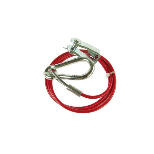 1m X 3mm Red Pvc Breakaway Cable - 2