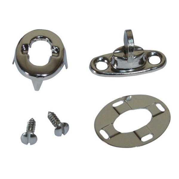 AG Turn button Kit Screwfix/Fabric 6mm SS x 5 Sets/Kit - 2