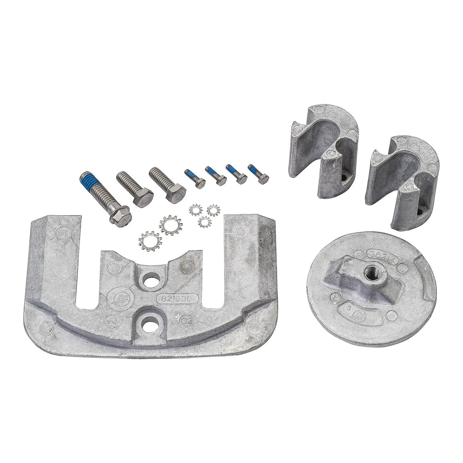 Quicksilver Aluminum Anode Kit - 4