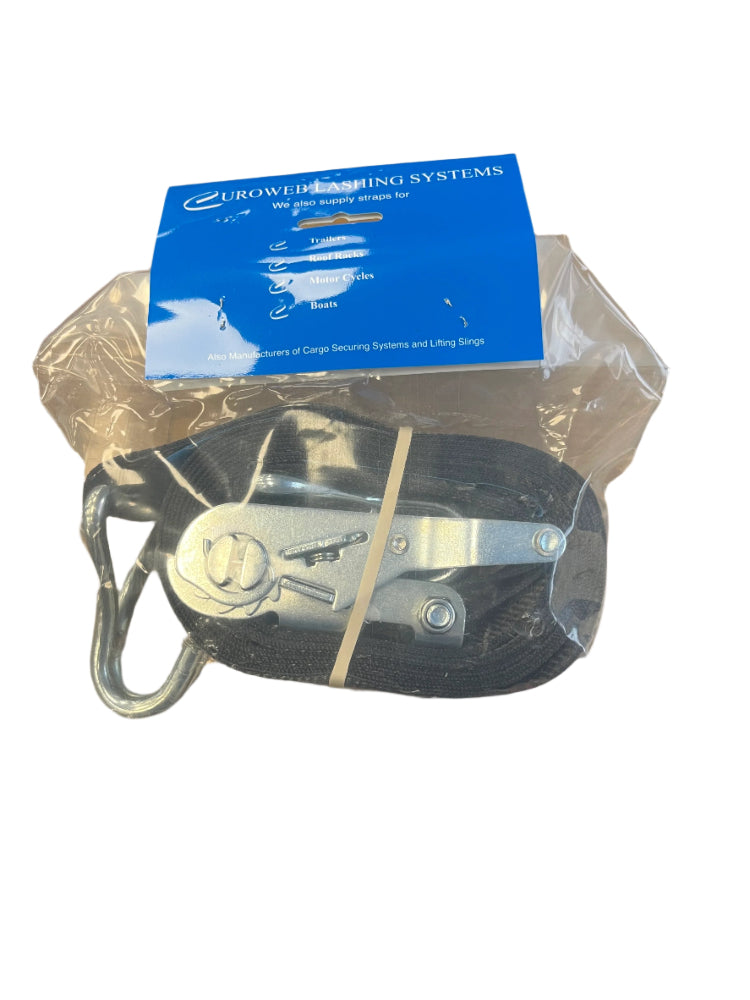 4M Ratchet Lashing Lightweight With Hook 50mm - thumbnail 2