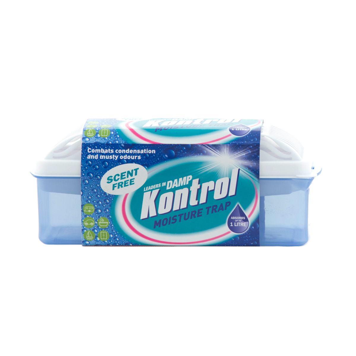 Kontrol Streamline Moisture Trap Scent Free (1 Litre Capacity) - 2