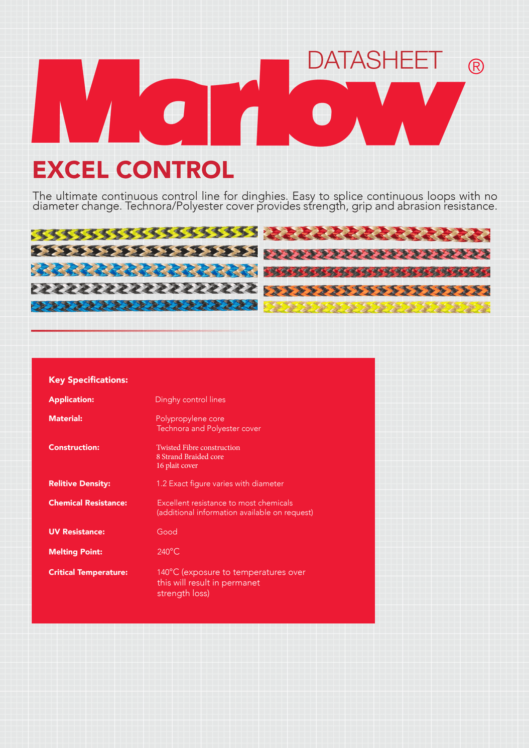 Marlow Rope Dinghy Excel Control - thumbnail 6