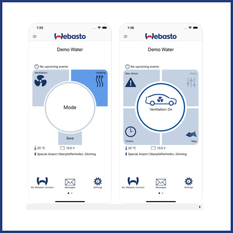 Webasto Thermo Connect Mobile Heater Controller - 3