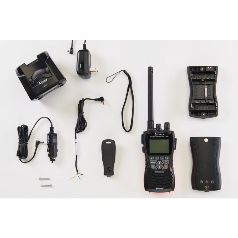 Cobra Class D DSC Handheld VHF Radio - 5