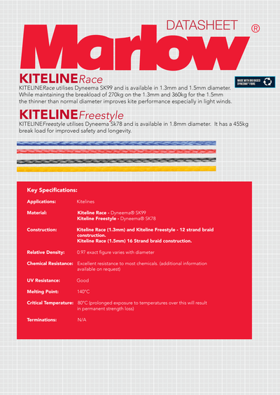 Marlow Rope Kiteline Race 99 - thumbnail 3