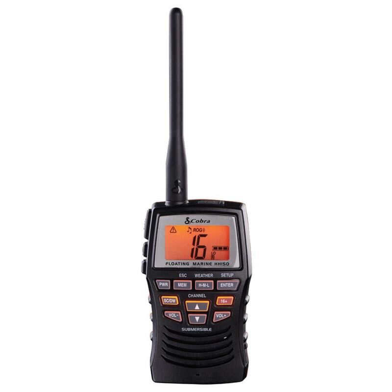 Cobra HH150 Handheld VHF Marine Radio - 2