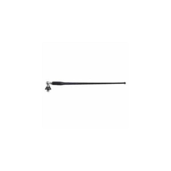 Single Section Roof-Mounted Black Rubber Aerial