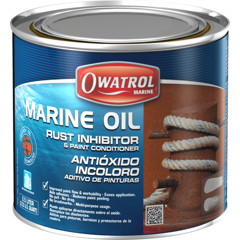 Owatrol Marine Oil - Rust Inhibitor 0.5L - 2