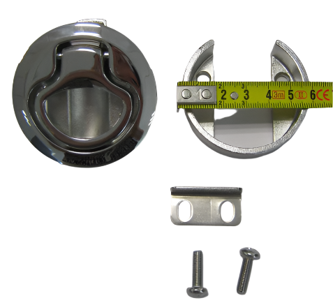 Jeanneau Stainless Steel Flush Latch - thumbnail 2