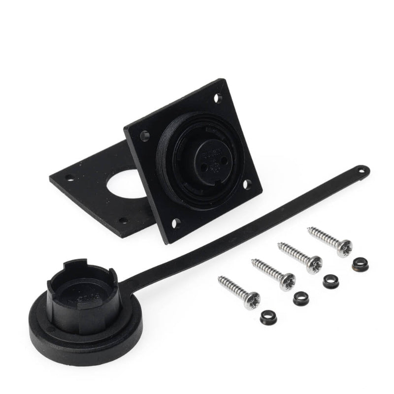 CQuip 7 Pin Low-Flange Socket & Cap - thumbnail 2