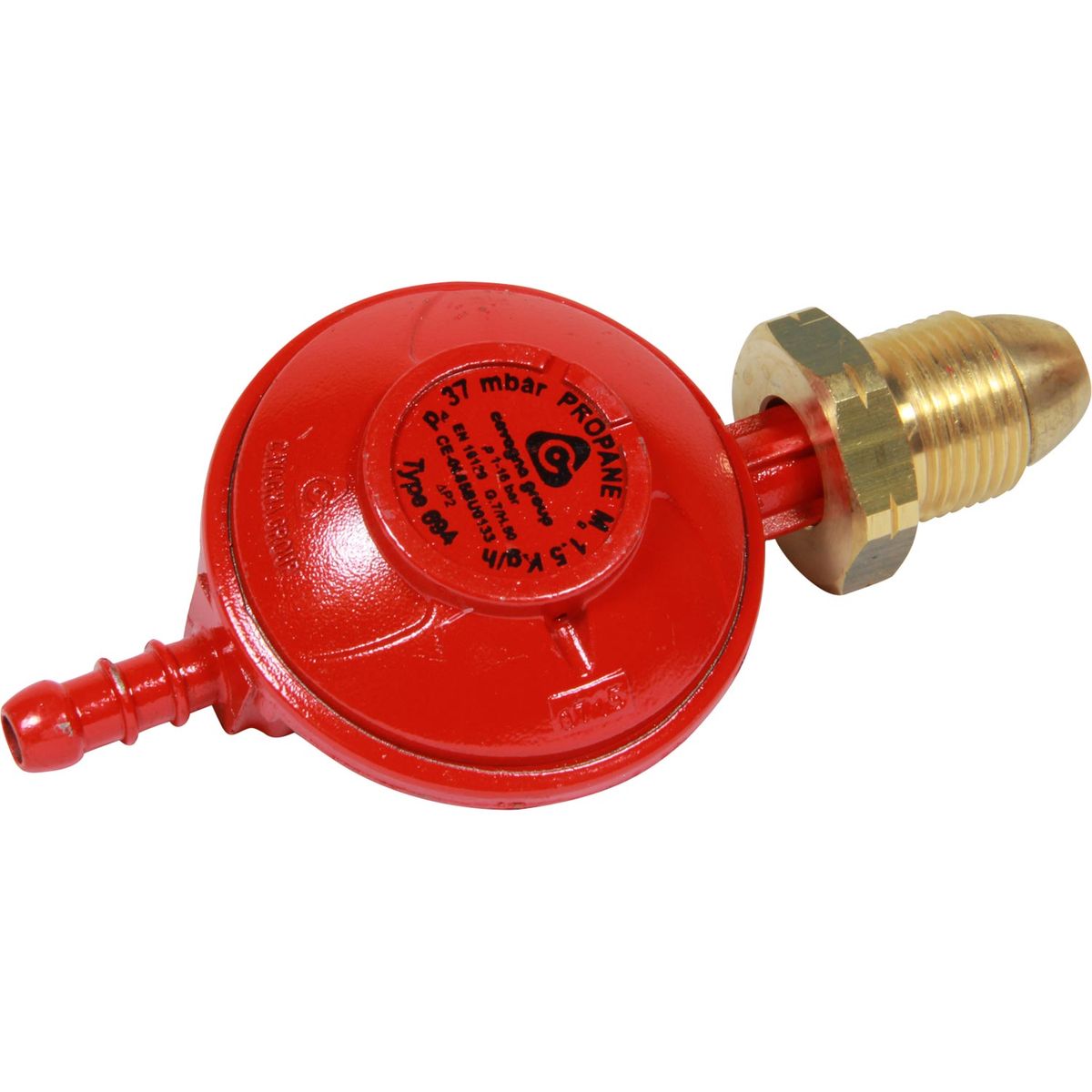 AG Regulator 37mbar (3080P) Propane 5/16" Hose - thumbnail 2