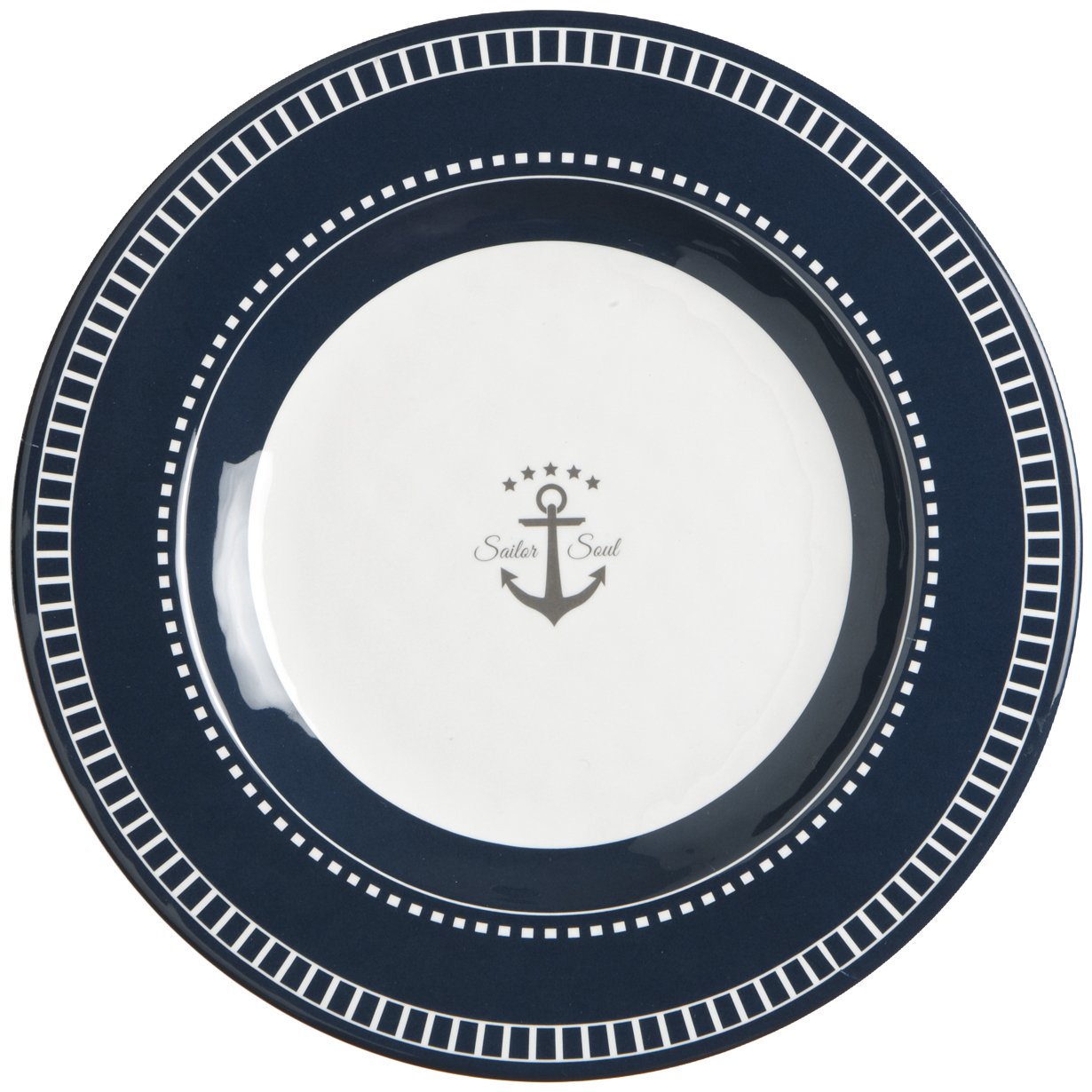 Melamine Dessert Plate Sailor
