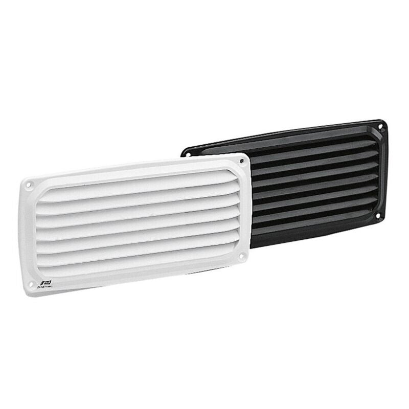 Plastic Rectangular Vent White - 2