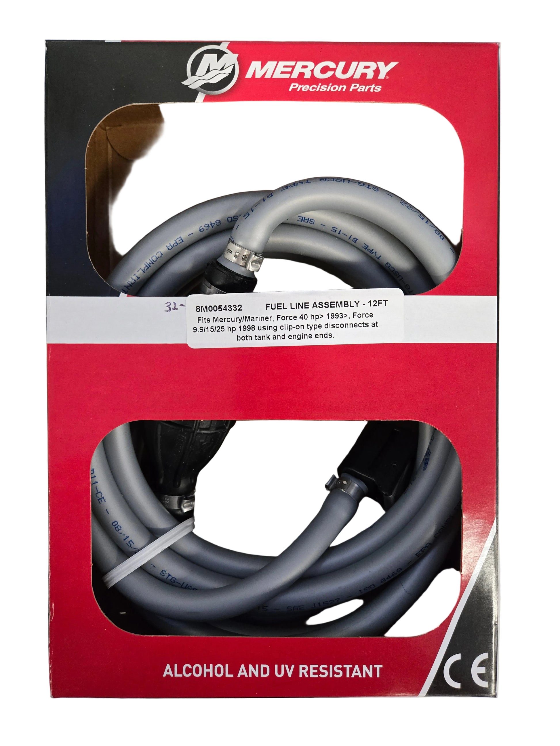 Mercury / Mariner 12ft Fuel Line Assembly - 2