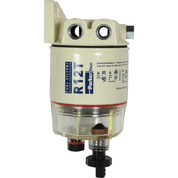 Racor 120AT Fuel Filter (10 Micron / Clear Bowl) 301101