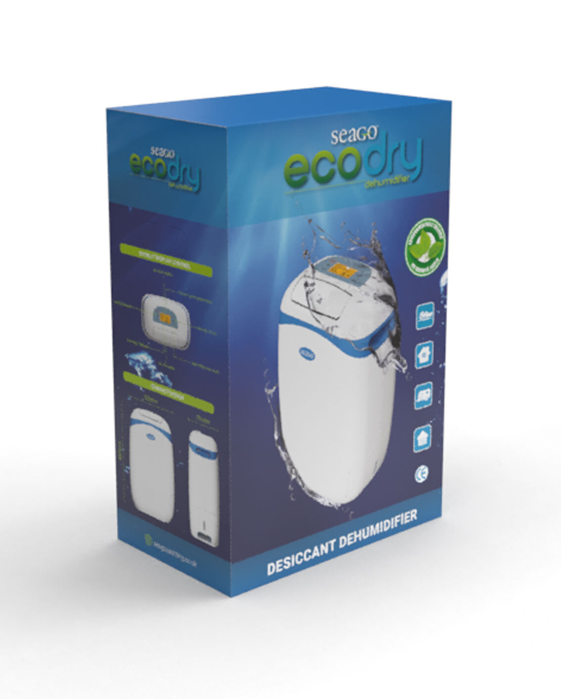 Seago ecodry desiccant dehumidifier