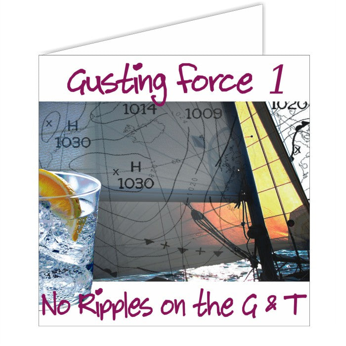 Greeting Card - Gusting Force 1 - thumbnail 2