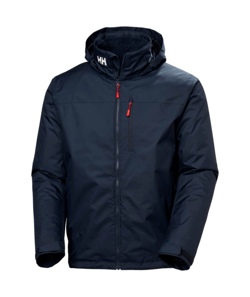 Helly Hansen Men's Crew Hooded Midlayer Jacket 2.0 Navy Blue