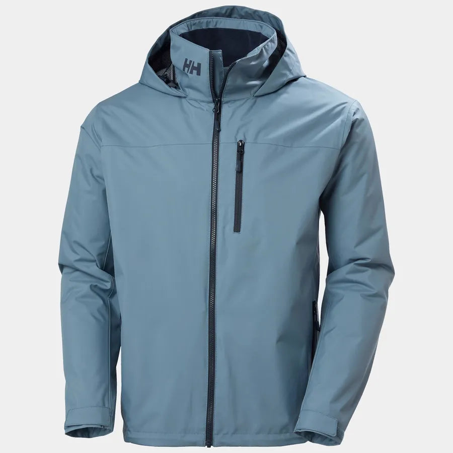 Helly Hansen Men's Crew hooded Midlayer Jacket 2.0 Washed Navy