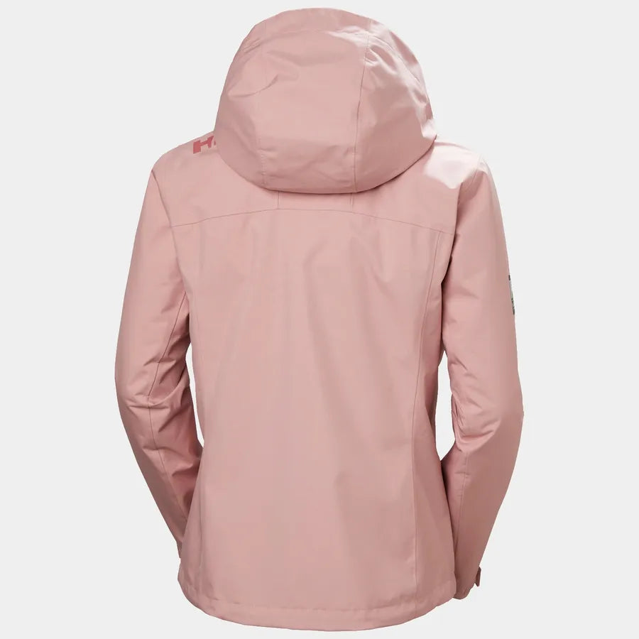 Helly Hansen Women's Crew Hooded Midlayer Jacket 2.0 Pink Salt