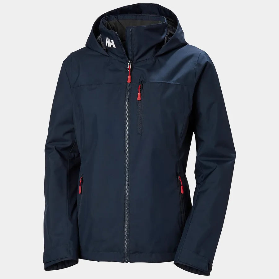 Helly Hansen Women's Crew Hooded Midlayer Jacket 2.0 Navy