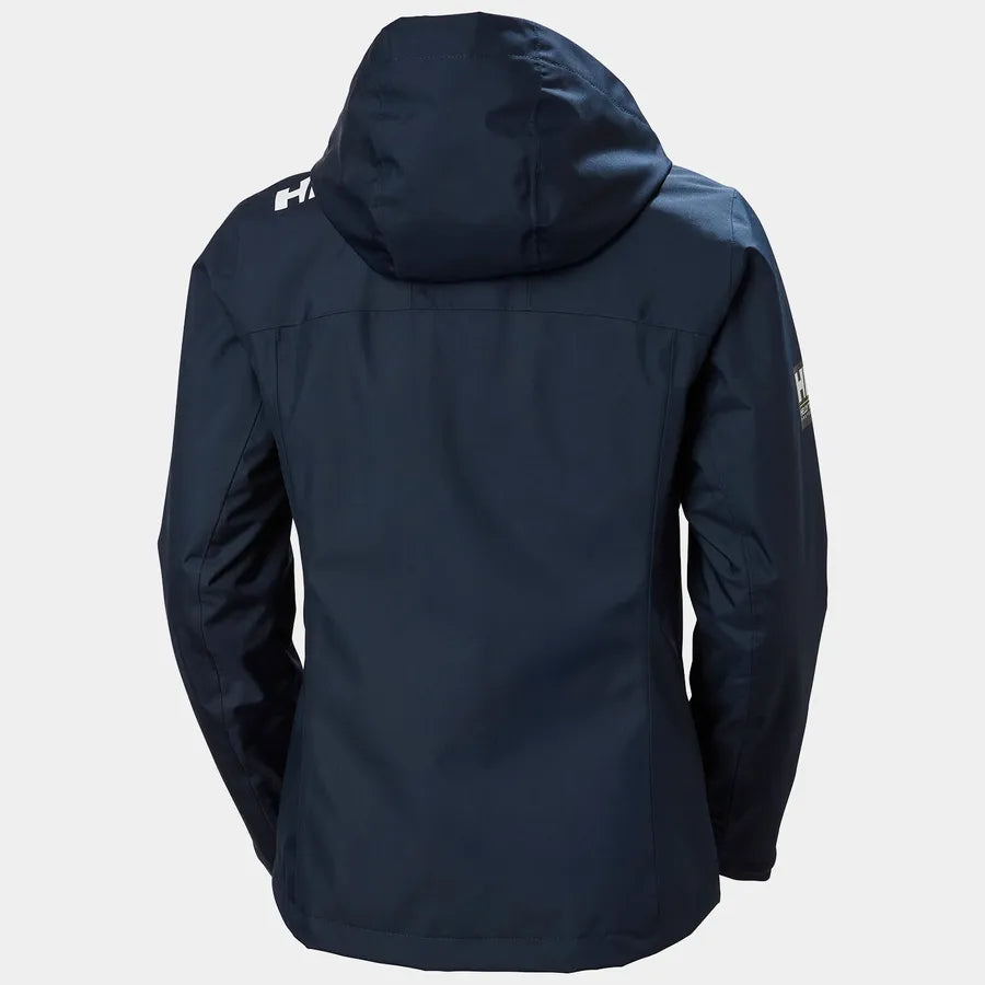Helly Hansen Women's Crew Hooded Midlayer Jacket 2.0 Navy
