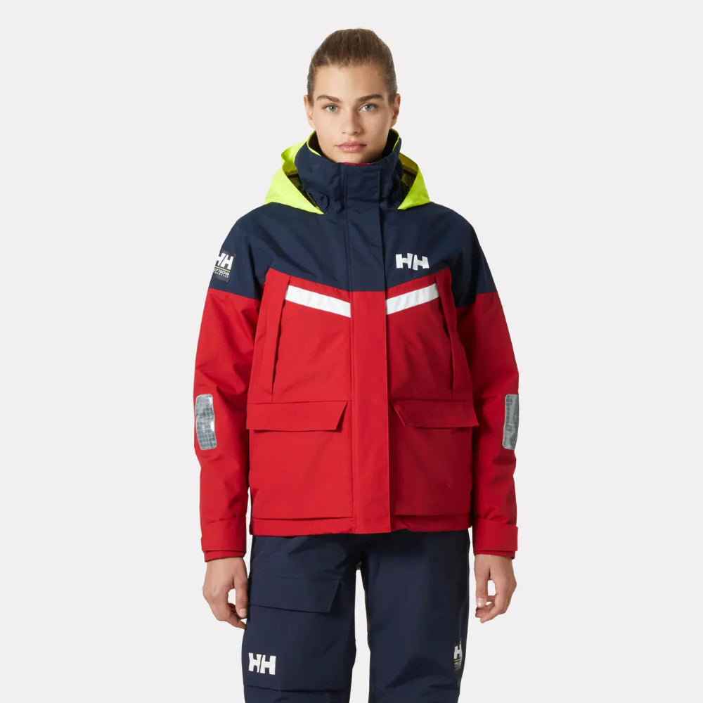 Helly Hansen Women's Pier Jacket 4.0 Red - thumbnail 3
