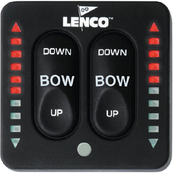 Lenco Trim Tab Keypad LED / Dual Actuator - thumbnail 2