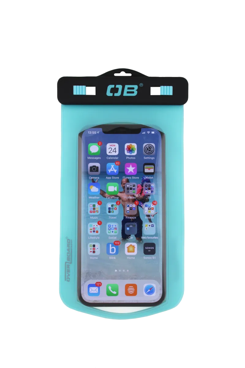 OverBoard Large Waterproof Phone Case Aqua - thumbnail 2