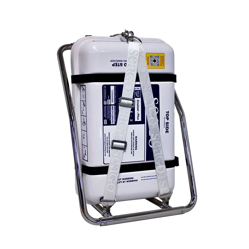 Seago Premium Vertical Liferaft Cradle 10-16 person