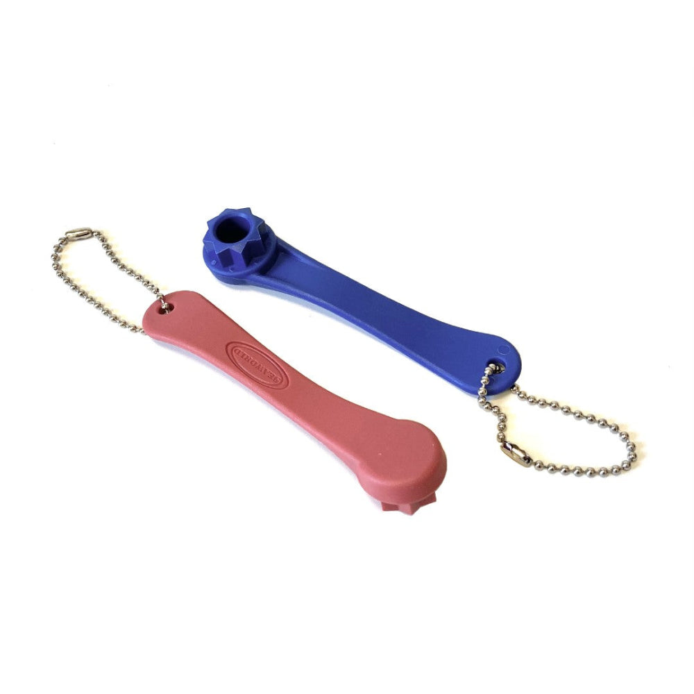 Plastic Winch Key with Chain
