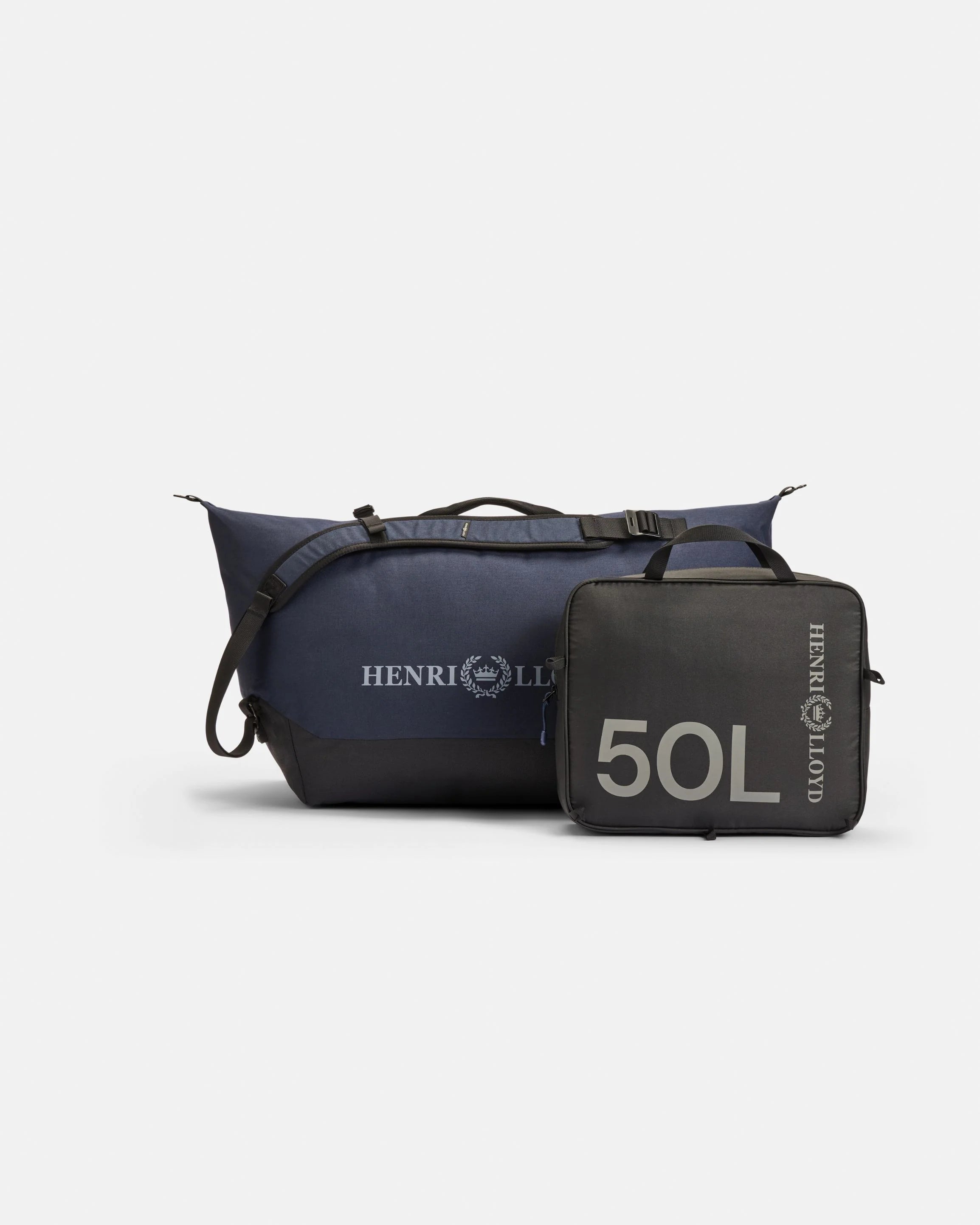 Henri Lloyd Storm Duffle Bag - 50L - Navy Blue - thumbnail 2
