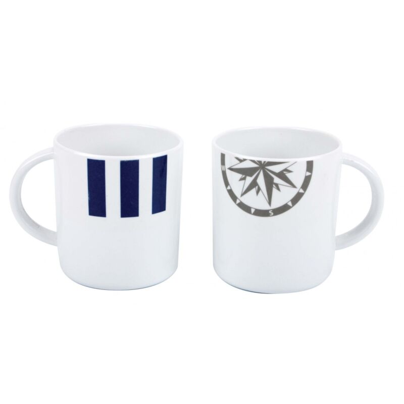 Plastimo Crockery Marina Mugs 6pk - thumbnail 2