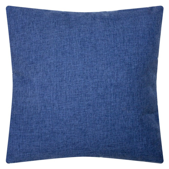 Denim-style Sailing Cushion blue 40cm