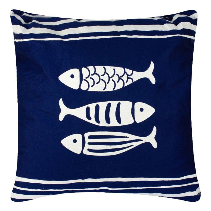 Three Fish Cushion 40cm
