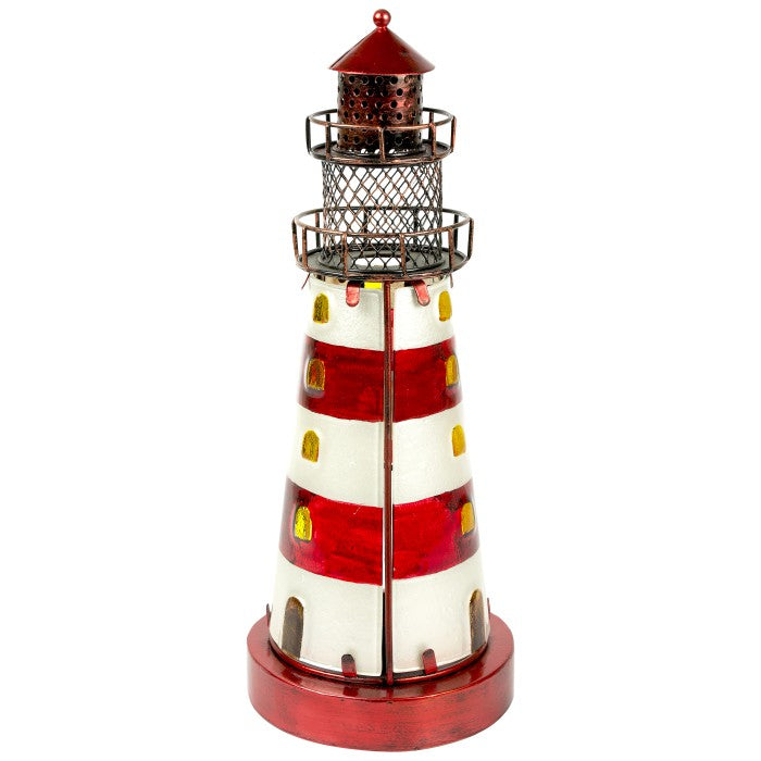 Stained Glass Lighthouse 32cm