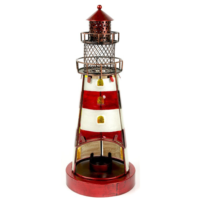 Stained Glass Lighthouse 32cm
