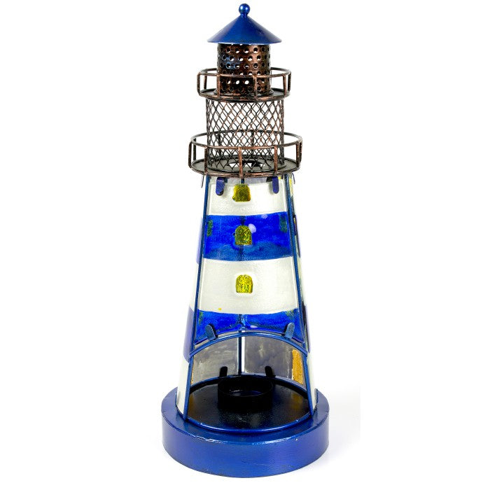Stained Glass Lighthouse 32cm - thumbnail 4