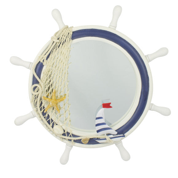 Ship's Wheel Mirror - thumbnail 2