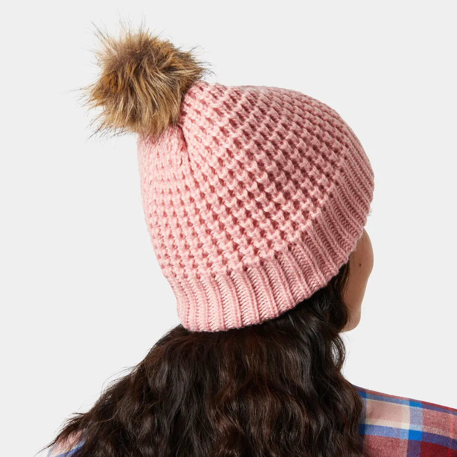 Helly Hansen Women's Snowfall Beanie Pink Salt - thumbnail 4
