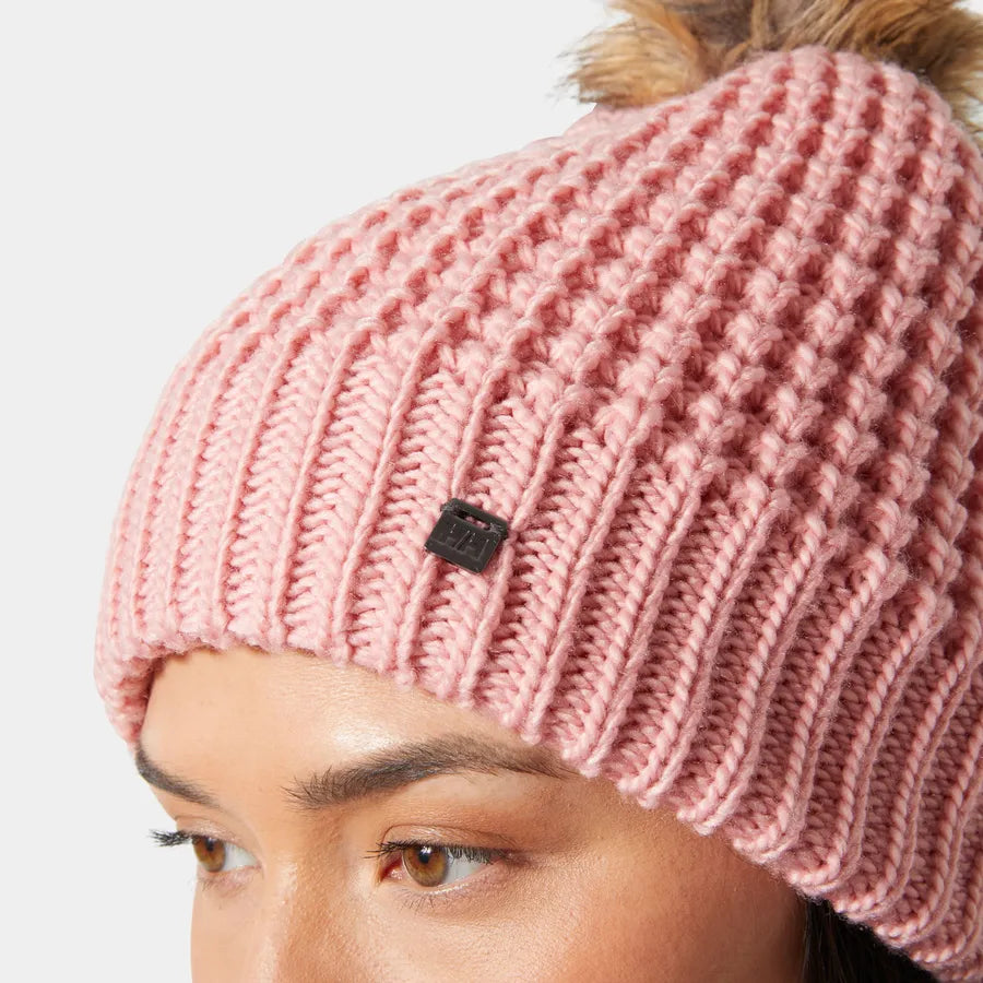 Helly Hansen Women's Snowfall Beanie Pink Salt - thumbnail 5