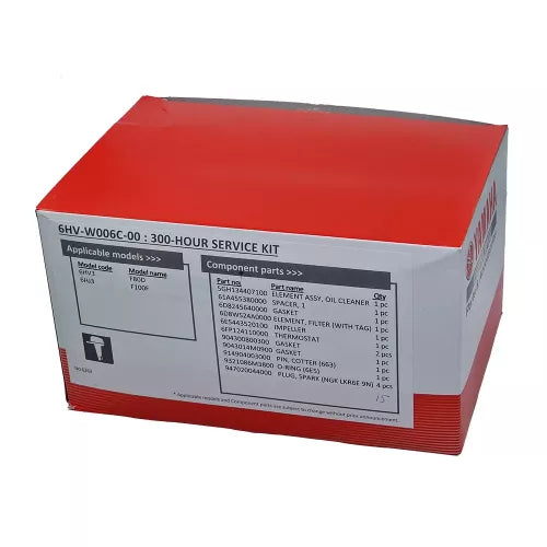 Yamaha Service 300 Hr Service Kit F80D  F100F