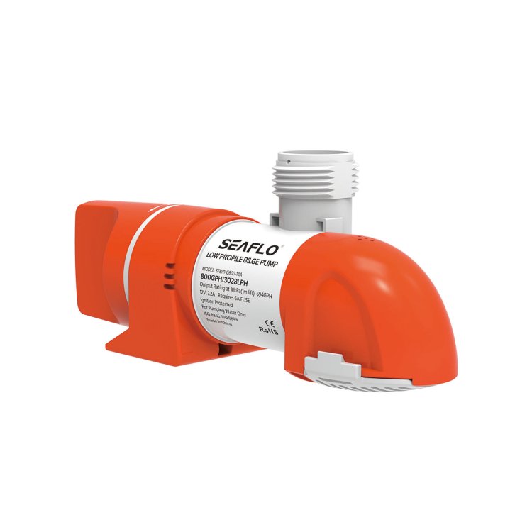 Seaflo Low Profile Automatic Bilge Pumps 12V 1100 GPH / 4164 LPH - thumbnail 2