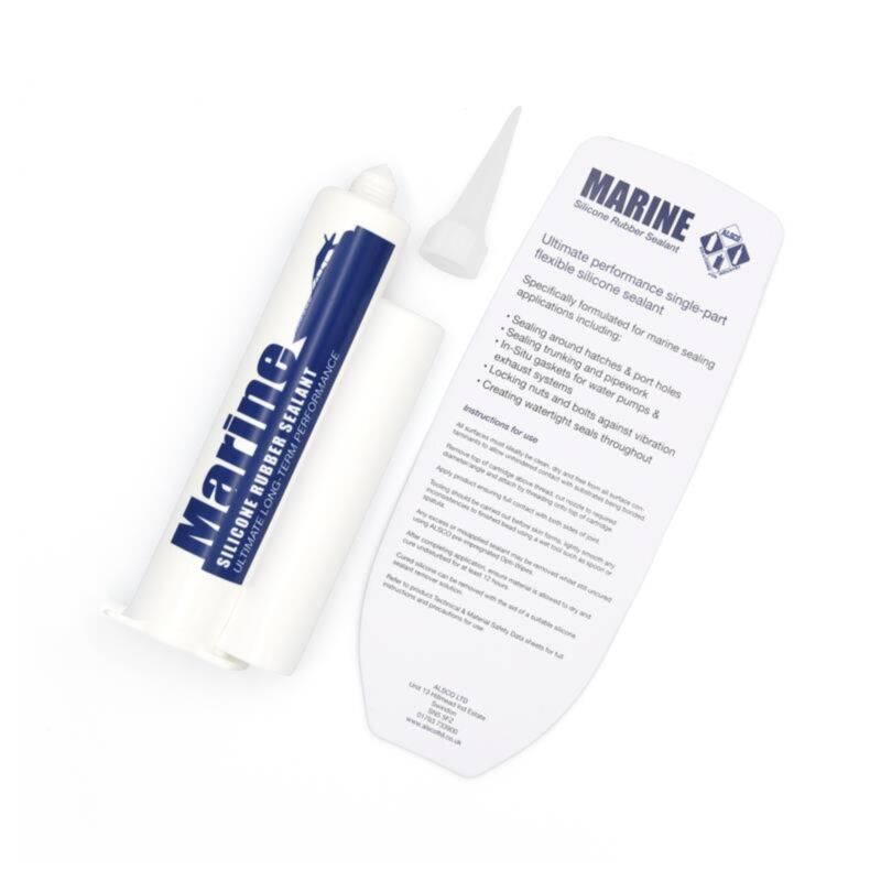 Marine Silicone Rubber Sealant Blister Pack 78g - 2