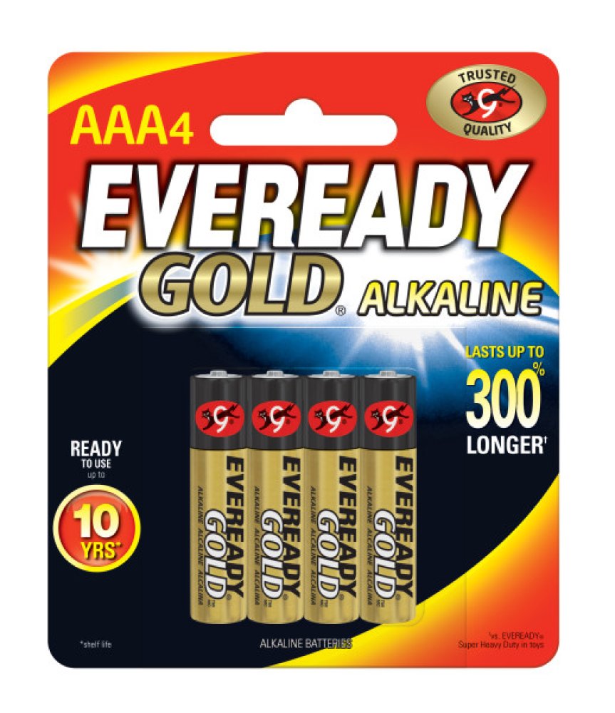 Eveready Gold Alkaline Batteries