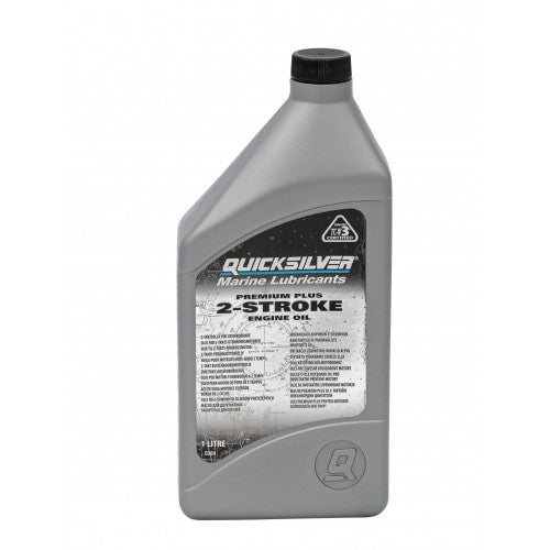 Quicksilver Premium PLus 2 Stroke Engine Oil 1L - thumbnail 2