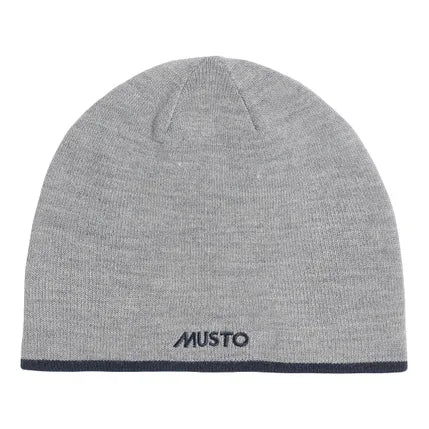 Musto Reversible Beanie Grey Melang