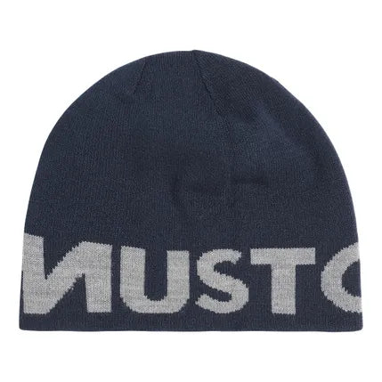 Musto Reversible Beanie Grey Melang - thumbnail 3