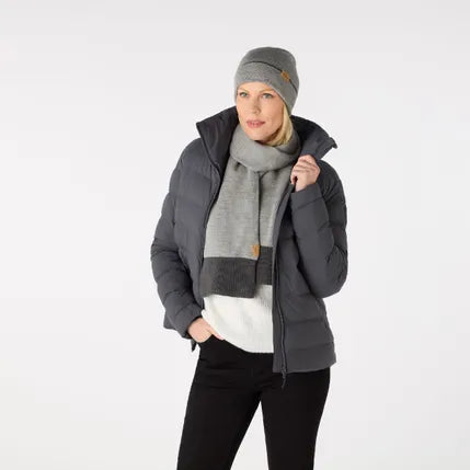 Musto Tipped Beanie & Scarf Gift Set Grey - thumbnail 3